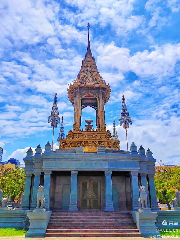 柬埔寨游记(6)金边独立广场